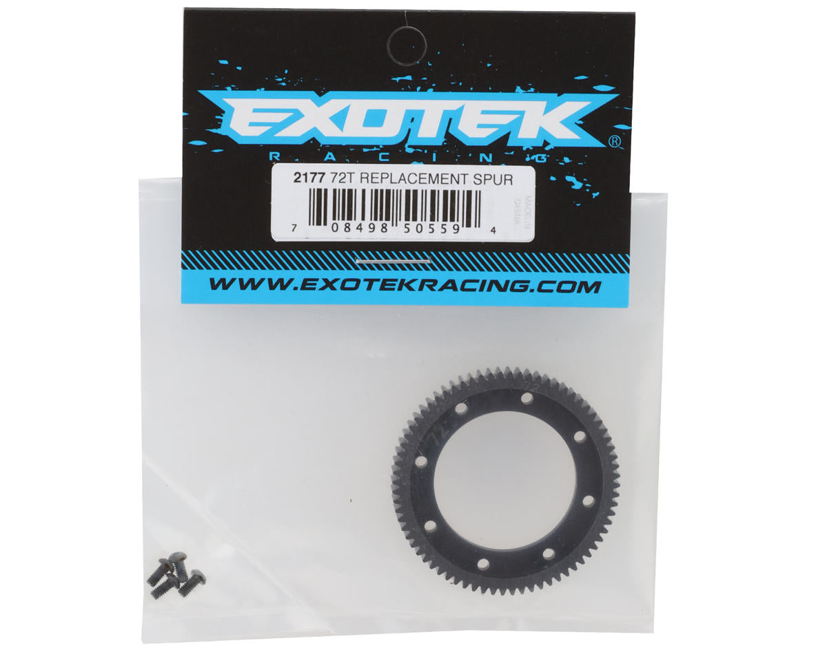 Exotek EB410 48P Machined Spur Gear (72T)