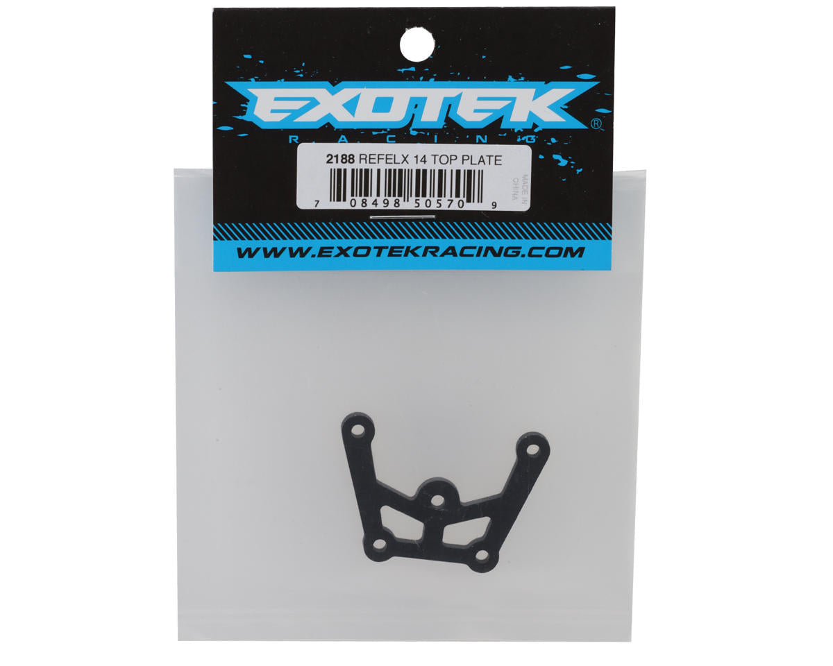 Exotek Reflex 14 HD Carbon Fiber Top Plate