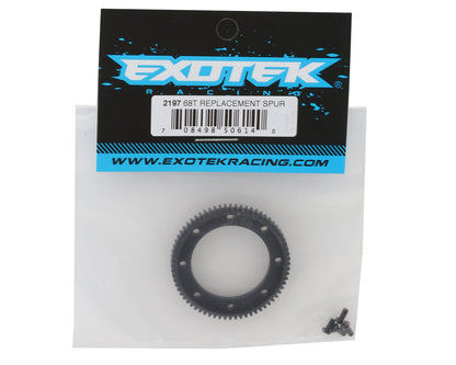Exotek Lightweight 48P Spur Gear (Stock Spec Classis) (68T)