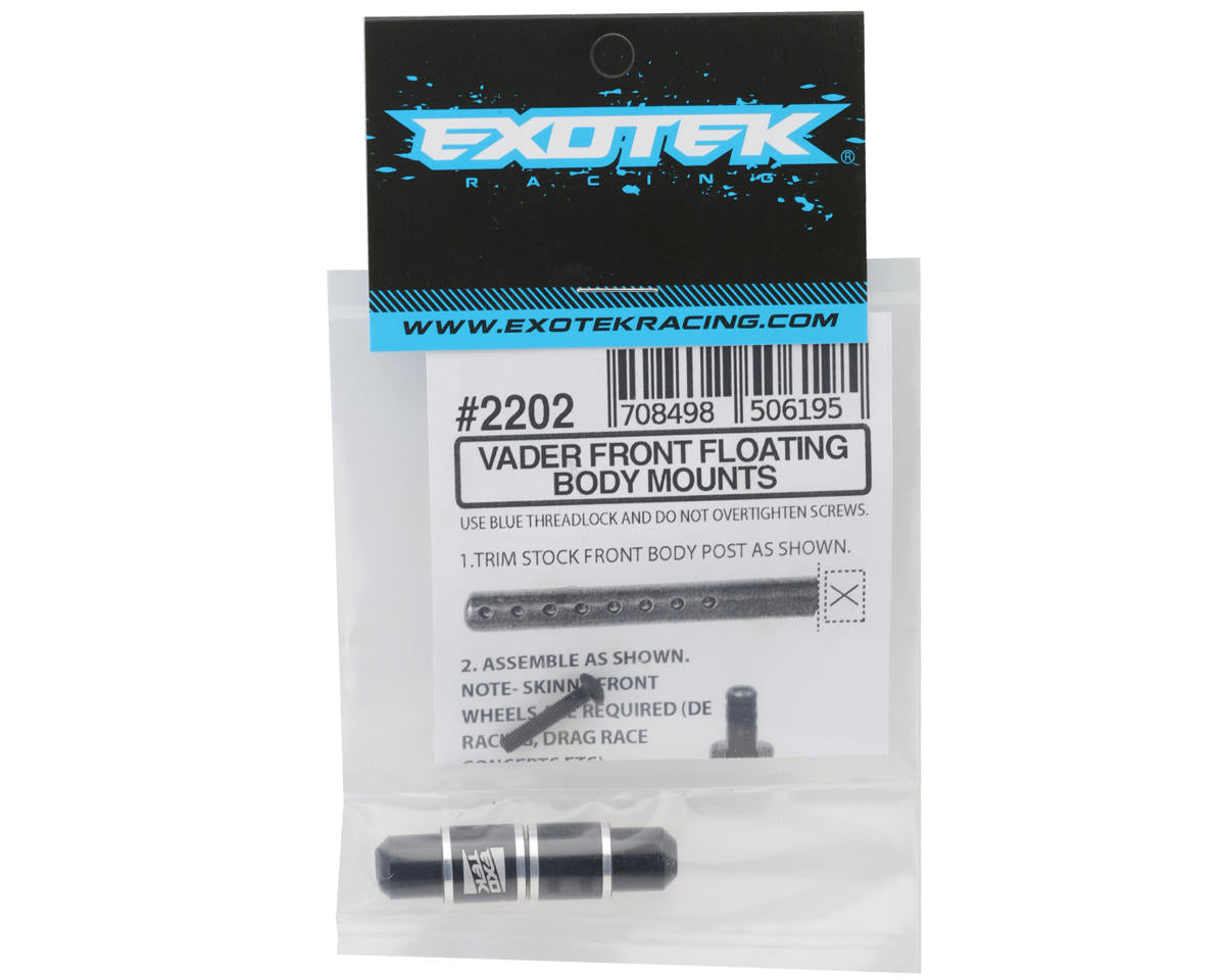 Exotek Vader Front Floating Body Mount Set