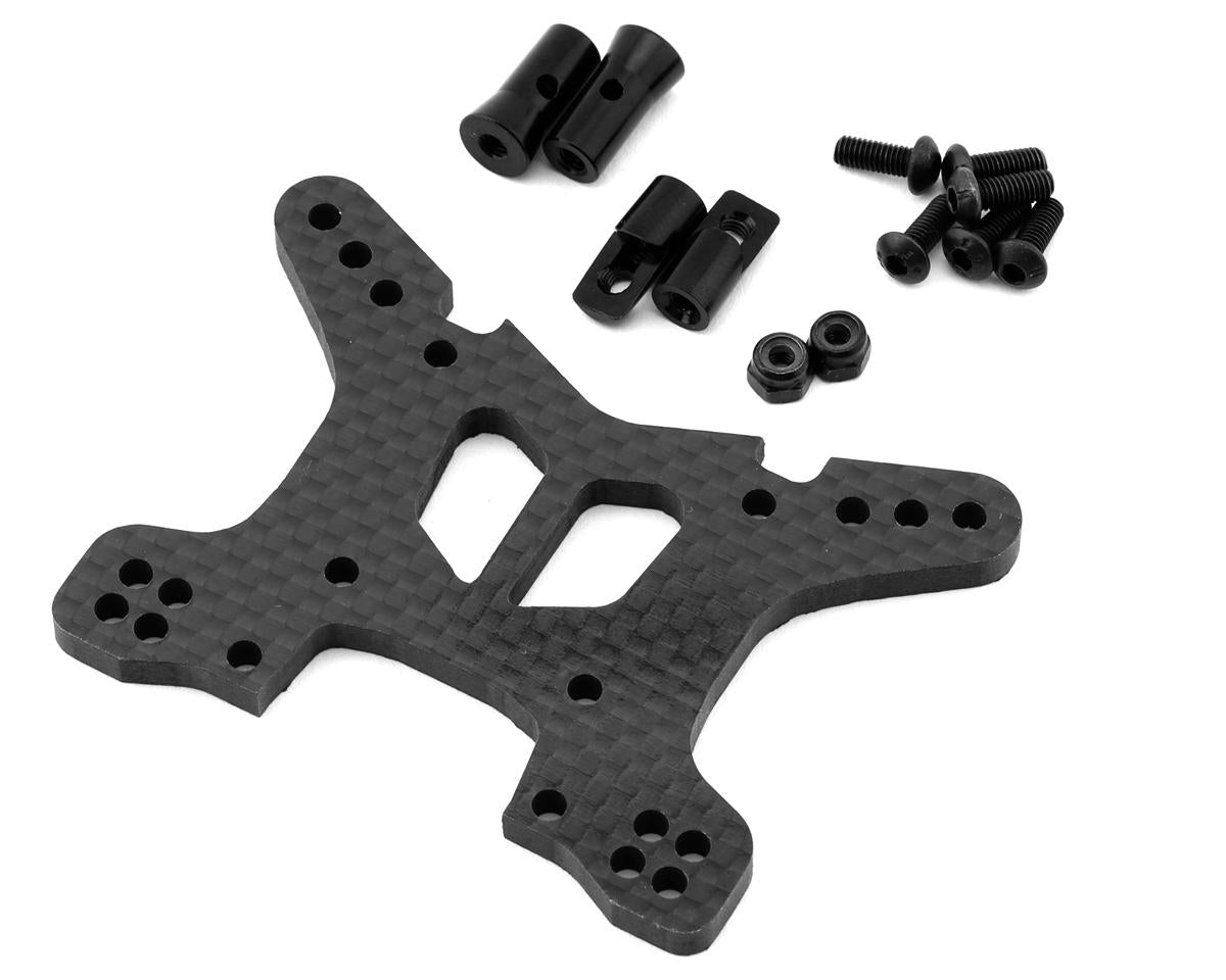 Exotek Traxxas Slash 4X4 Front Carbon Fiber Shock Tower