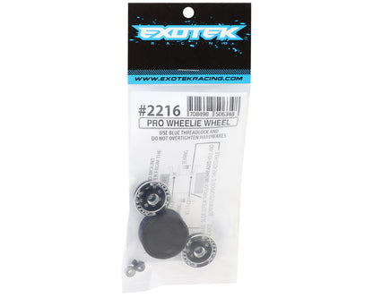 Exotek Pro Wheelie Bar Wheel Set