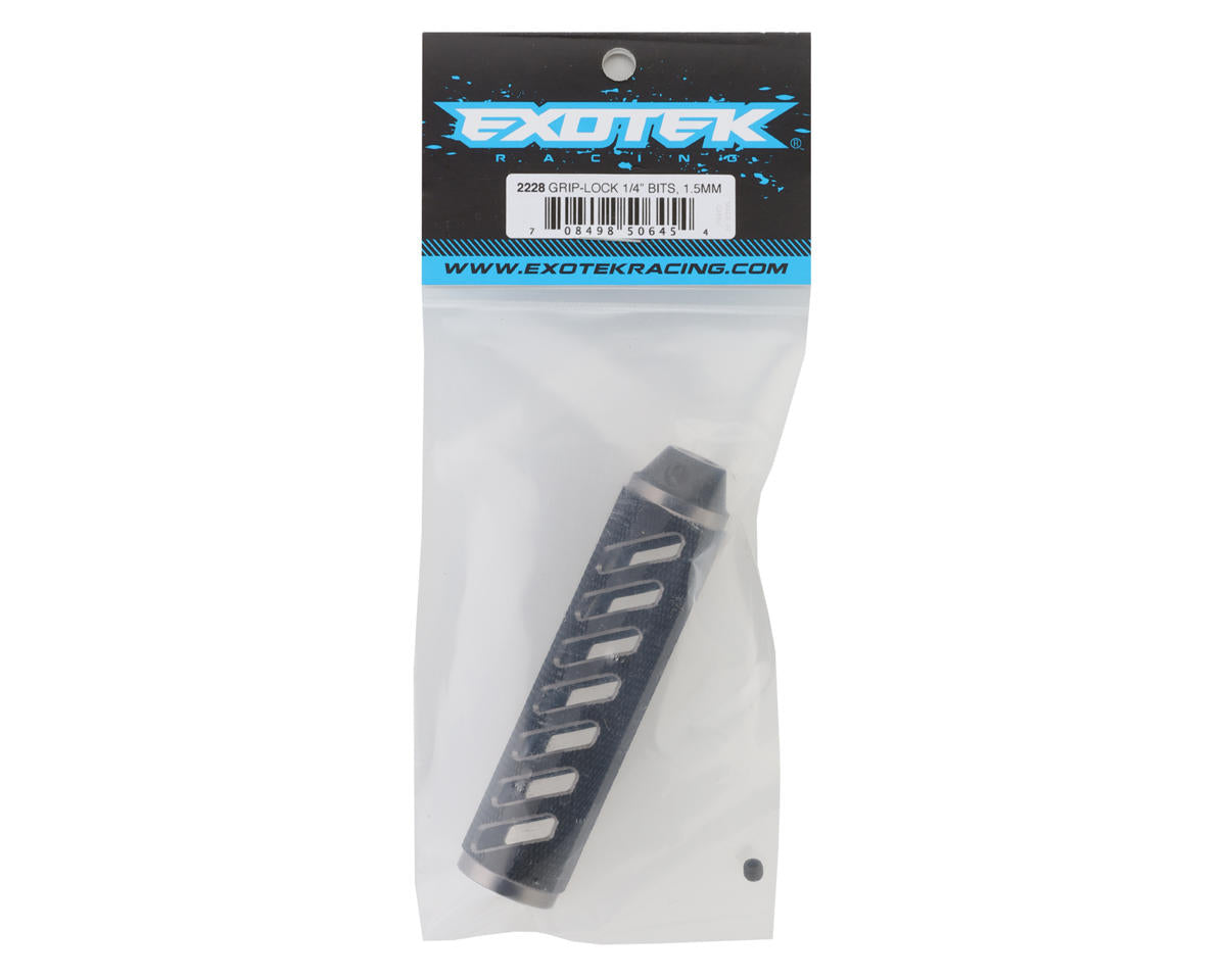 Exotek Grip-Lock Aluminum Lightweight Wrench Handle (1.5mm) (Use With 1/4" Bits)