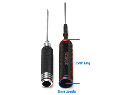 Exotek Grip-Lock Aluminum Lightweight Wrench Handle (2.0mm) (Use With 1/4" Bits)