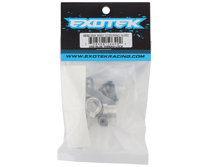 Exotek Tamiya BBX BB-01 Aluminum HD Front Steering Knuckles (Silver) (2)