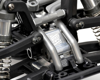 Exotek Tamiya BBX BB-01 Aluminum HD Front Upper Bulkhead (Silver)