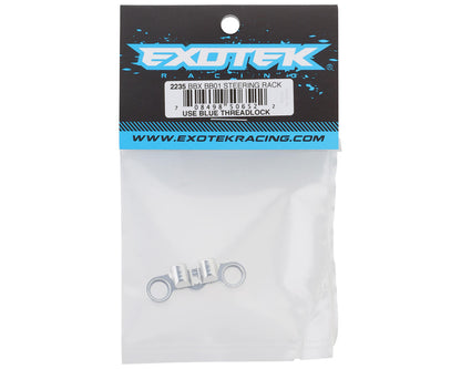 Exotek Tamiya BBX BB-01 Aluminum HD Steering Rack (Silver)