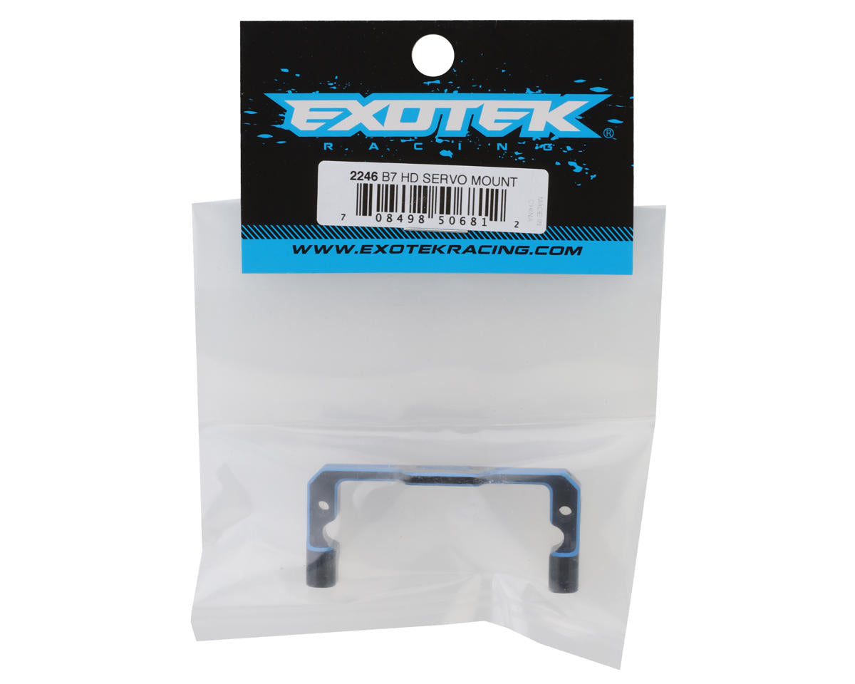 Exotek Associated B7 Aluminum HD Servo Mount
