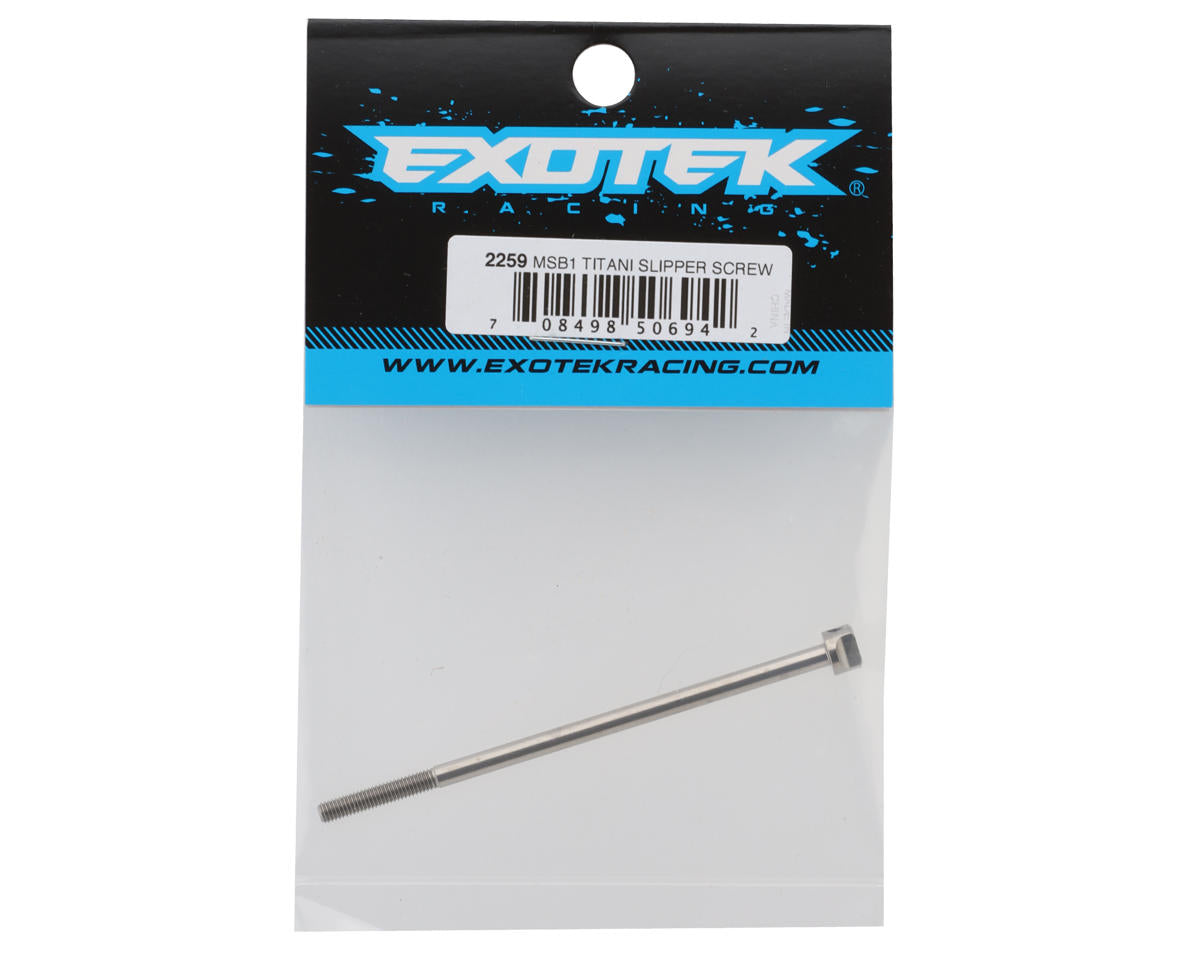 Exotek Mugen MSB1 Titanium Slipper Screw