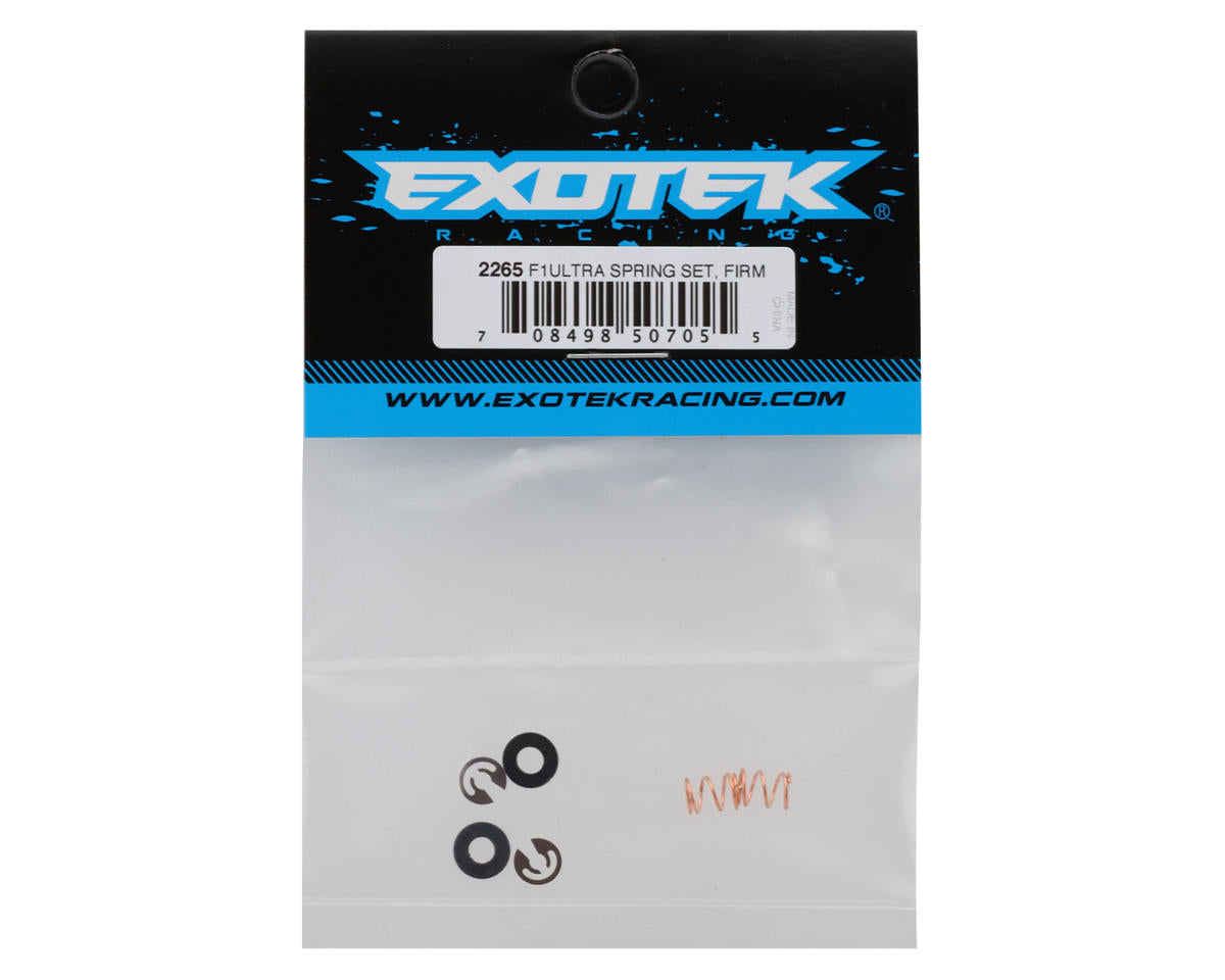 Exotek F1 Ultra R5 Front Spring Set (Firm)