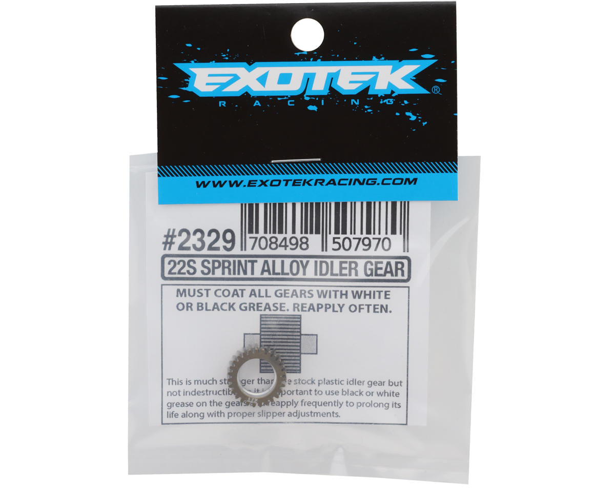 Exotek Losi® 22S Sprint Aluminum Lightweight Idler Gear (27T)