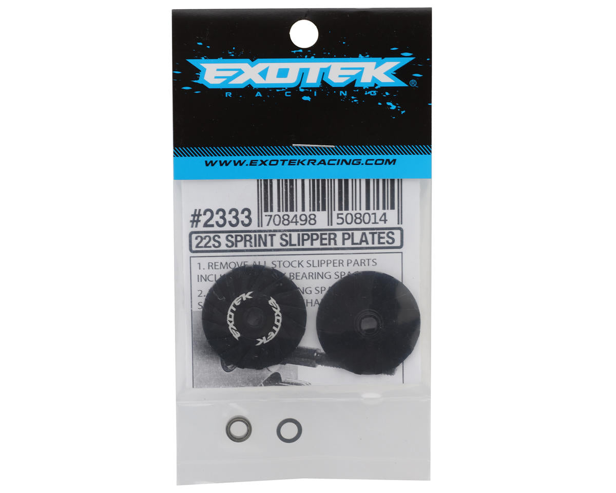 Exotek Losi 22S Sprint Light Slipper Plates