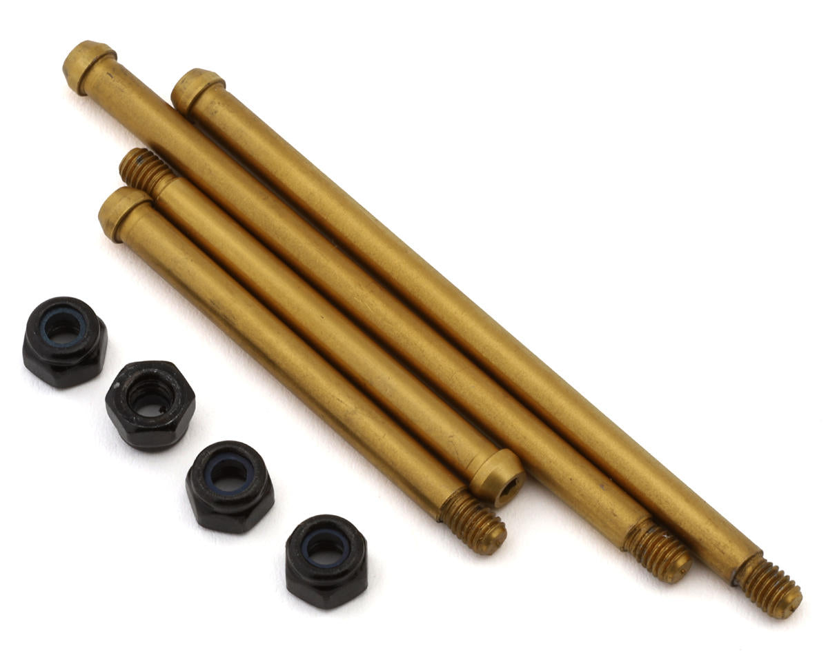 Exotek Team Associated RC10 Bolted Nitride Rear Hinge Pins Set