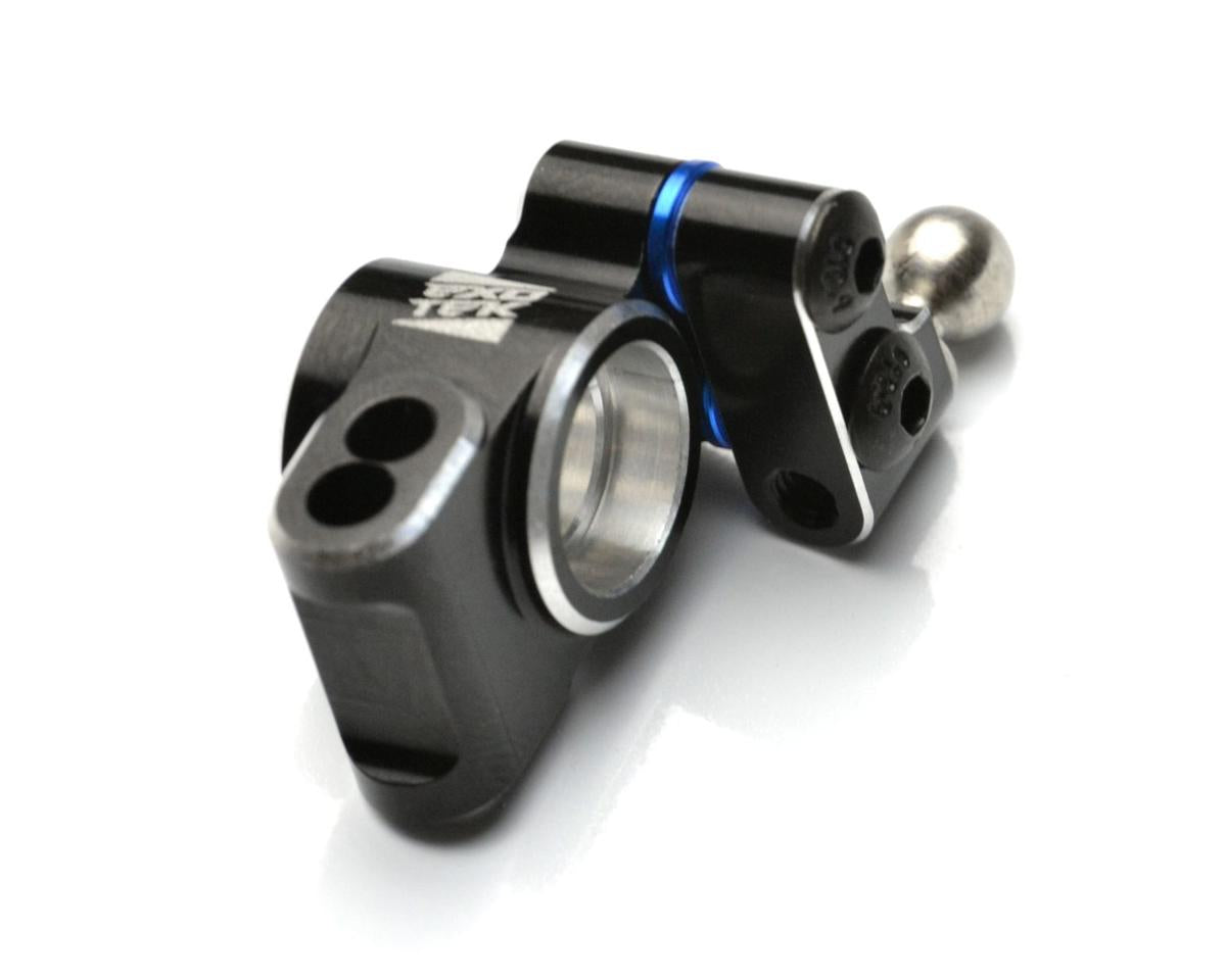 Exotek Team Associated RC10 Aluminum HD Adjustable Rear Hubs (Black) (2)