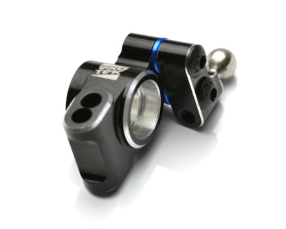 Exotek Team Associated RC10 Aluminum HD Adjustable Rear Hubs (Black) (2)