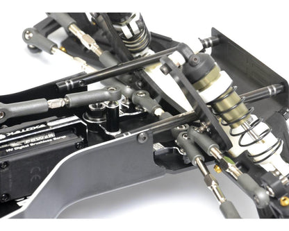 Exotek Team Associated RC10 Aluminum HD Steering Bellcrank Set (Black)