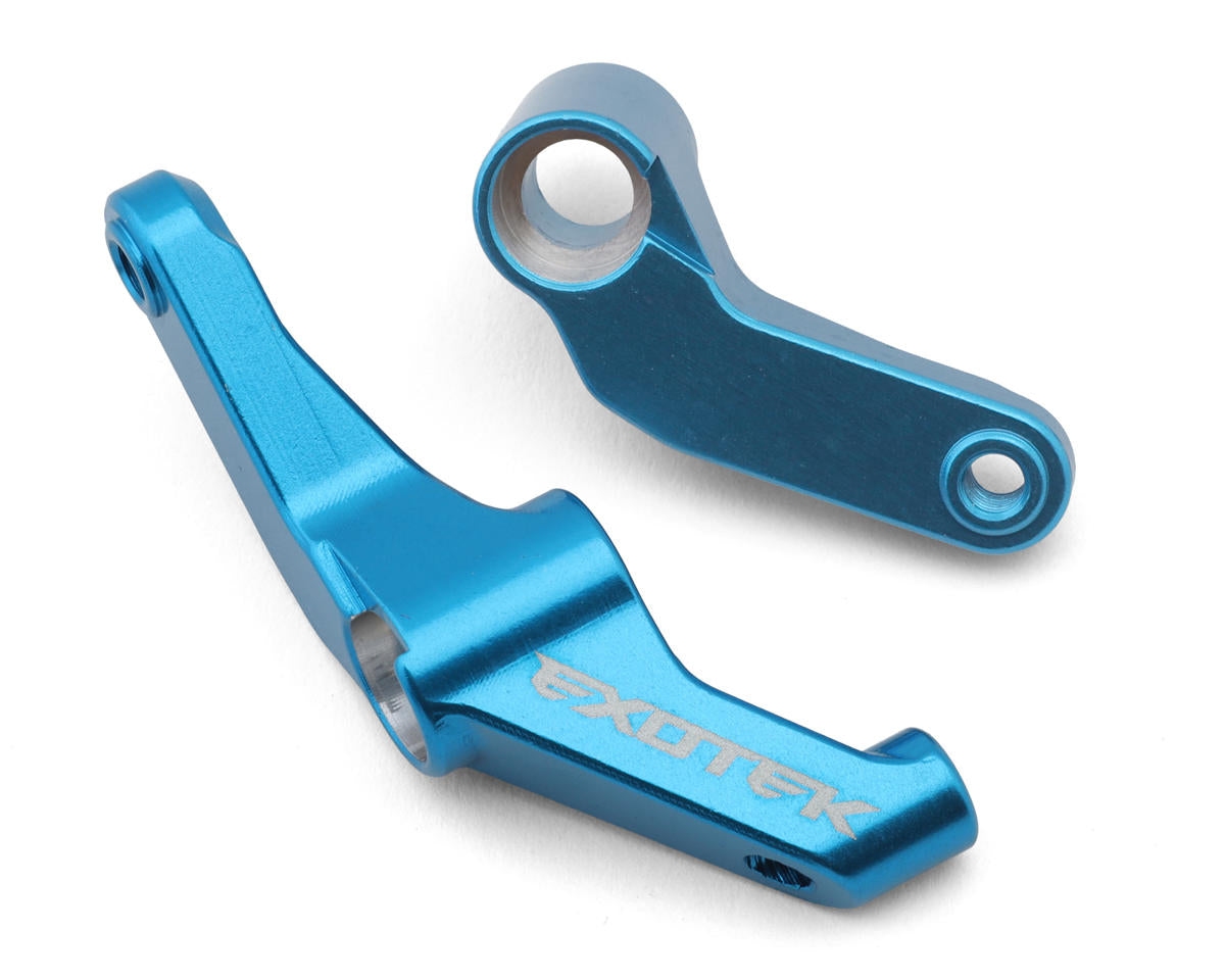 Exotek Team Associated Pro2 HD 7075 Aluminum Steering Bellcrank Set