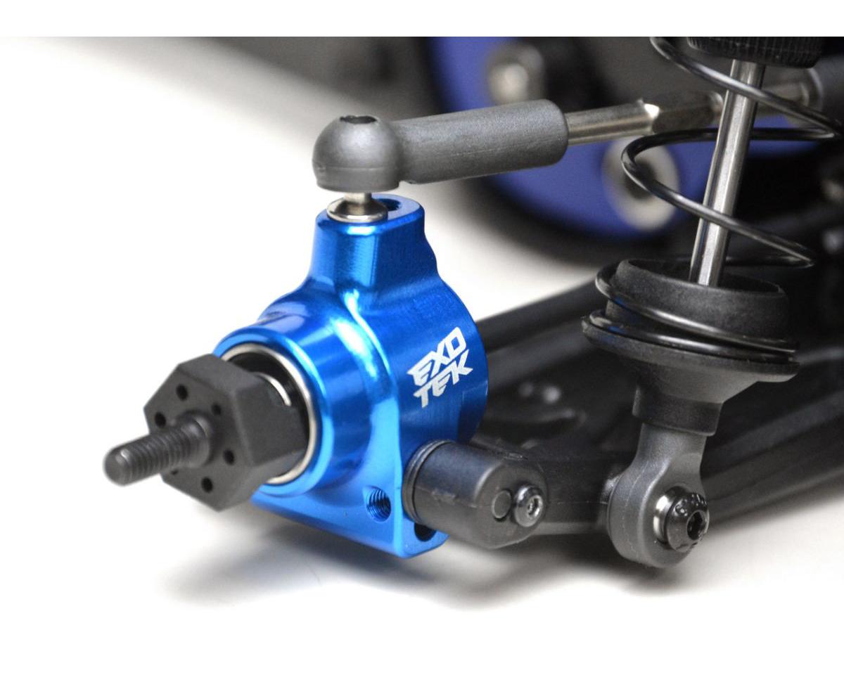 Exotek Team Associated Pro2 HD Aluminum Rear Hub Set (2)