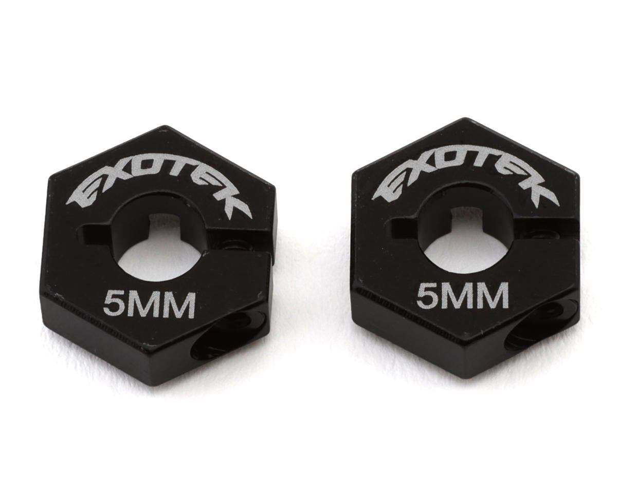 Exotek Vader Sprint Aluminum 12mm Hex Adapters (5mm) (2)