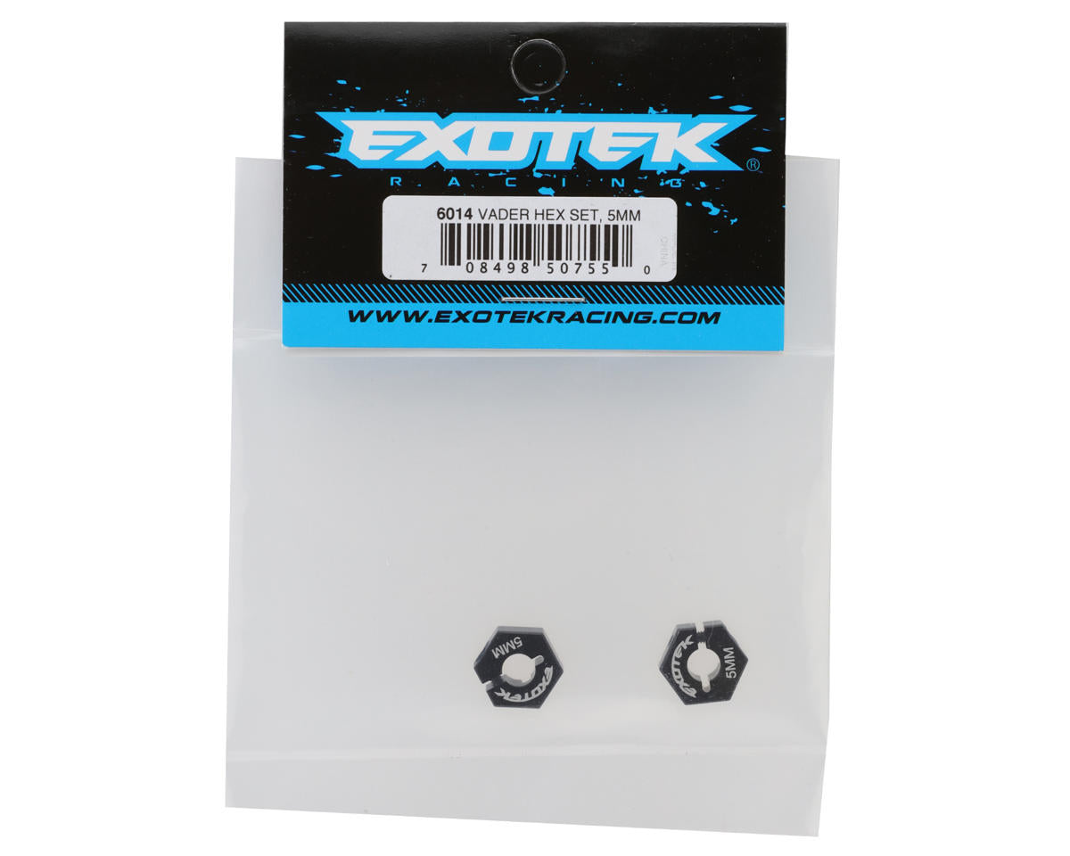 Exotek Vader Sprint Aluminum 12mm Hex Adapters (5mm) (2)