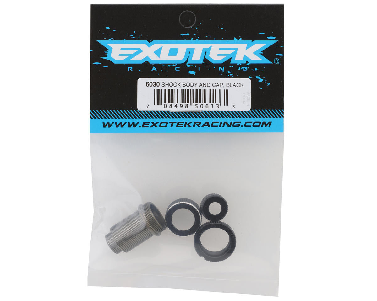 Exotek Vader Pro Shock Body & Cap Set (Black)