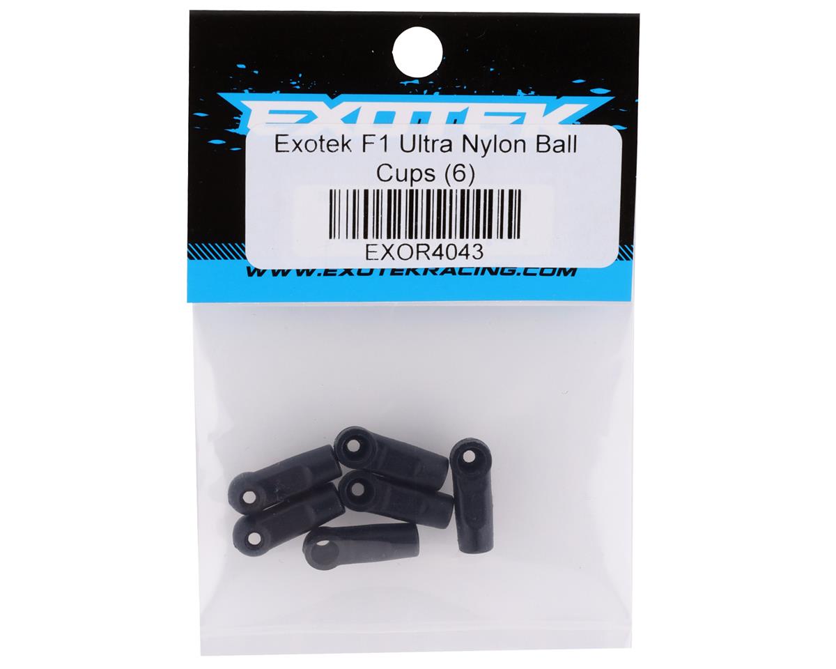 Exotek F1 Ultra Nylon Ball Cups (6)