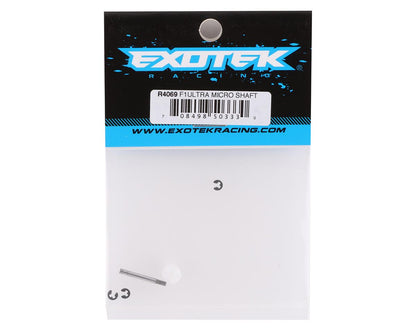 Exotek F1 Ultra Micro Shock Shaft & Piston