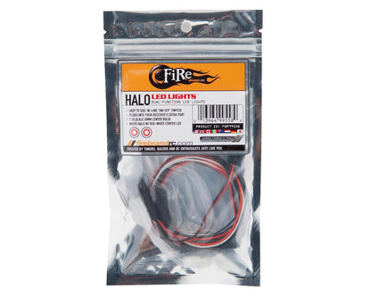 Firebrand RC Halos Dual Function LED Lights (Red w/White Halo)