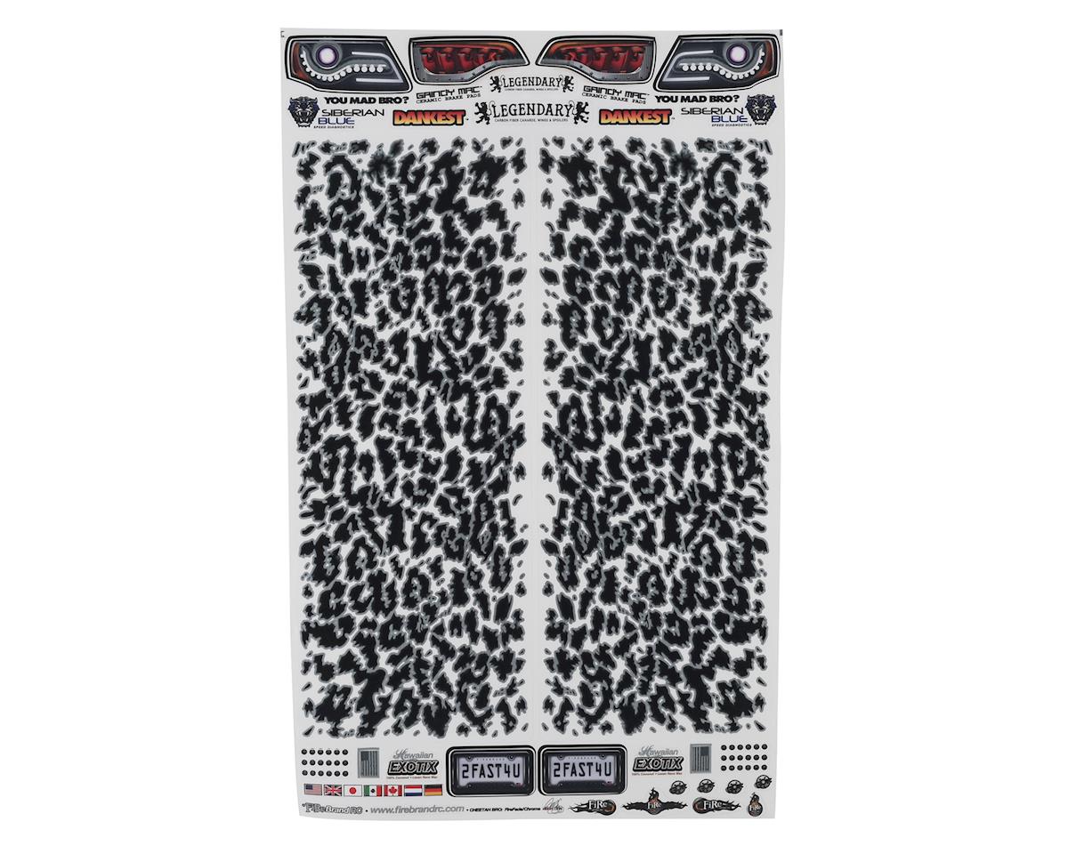 Firebrand RC Cheetah Decals Sheet