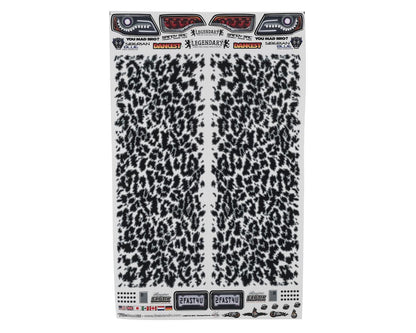 Firebrand RC Cheetah Decals Sheet