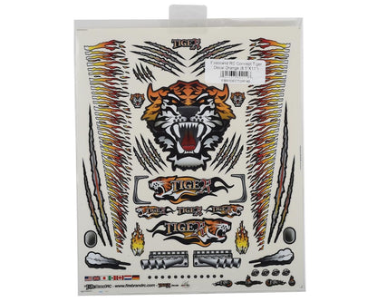 Firebrand RC Concept Tiger Decal (Orange) (8.5x11")