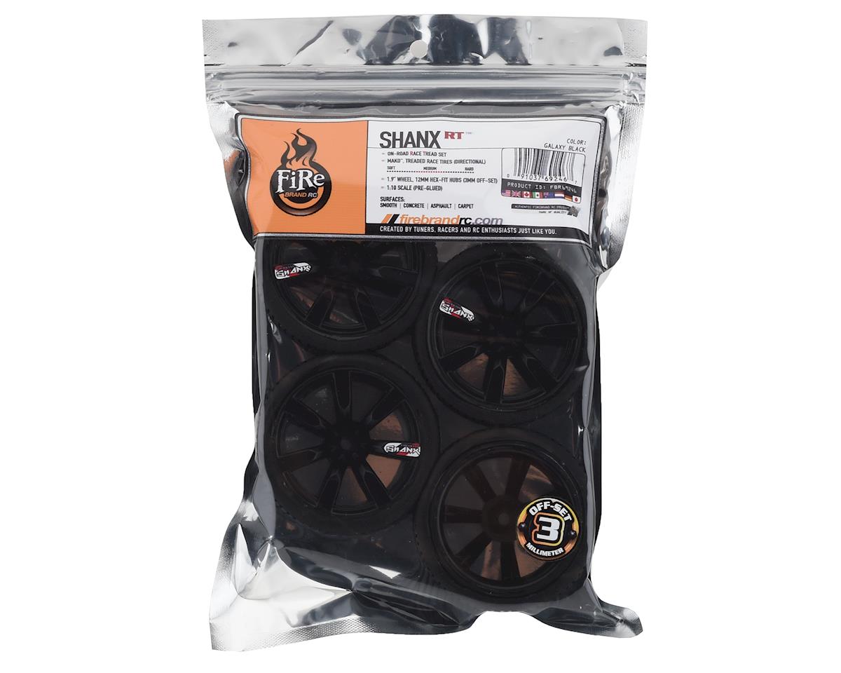Firebrand RC Shanx RT3 Pre-Mounted On-Road Tires (4) (Black)
