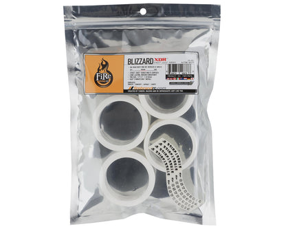 Firebrand RC Blizzard-XDR 1/10 "Street Juice" Beveled Drift Tire Set (White) (4)