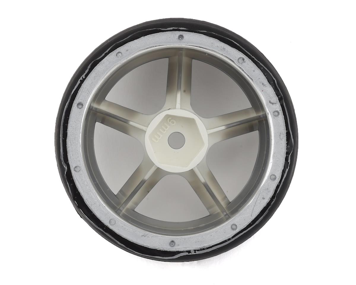 Firebrand RC Highfive XDR9 5° Pre-Mounted Slick Drift Tires (4) (Chrome)