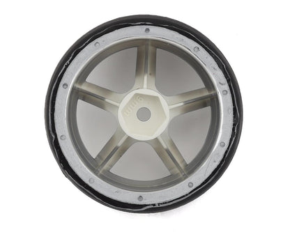 Firebrand RC Highfive XDR9 5° Pre-Mounted Slick Drift Tires (4) (Chrome)