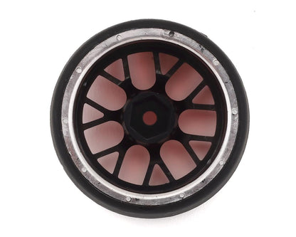 Firebrand RC Hypernova XDR 5° Pre-Mounted Slick Drift Tires (4) (Red Chrome)