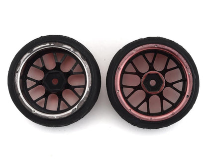 Firebrand RC Hypernova RT39 Pre-Mounted On-Road Tires (4) (Red Chrome)