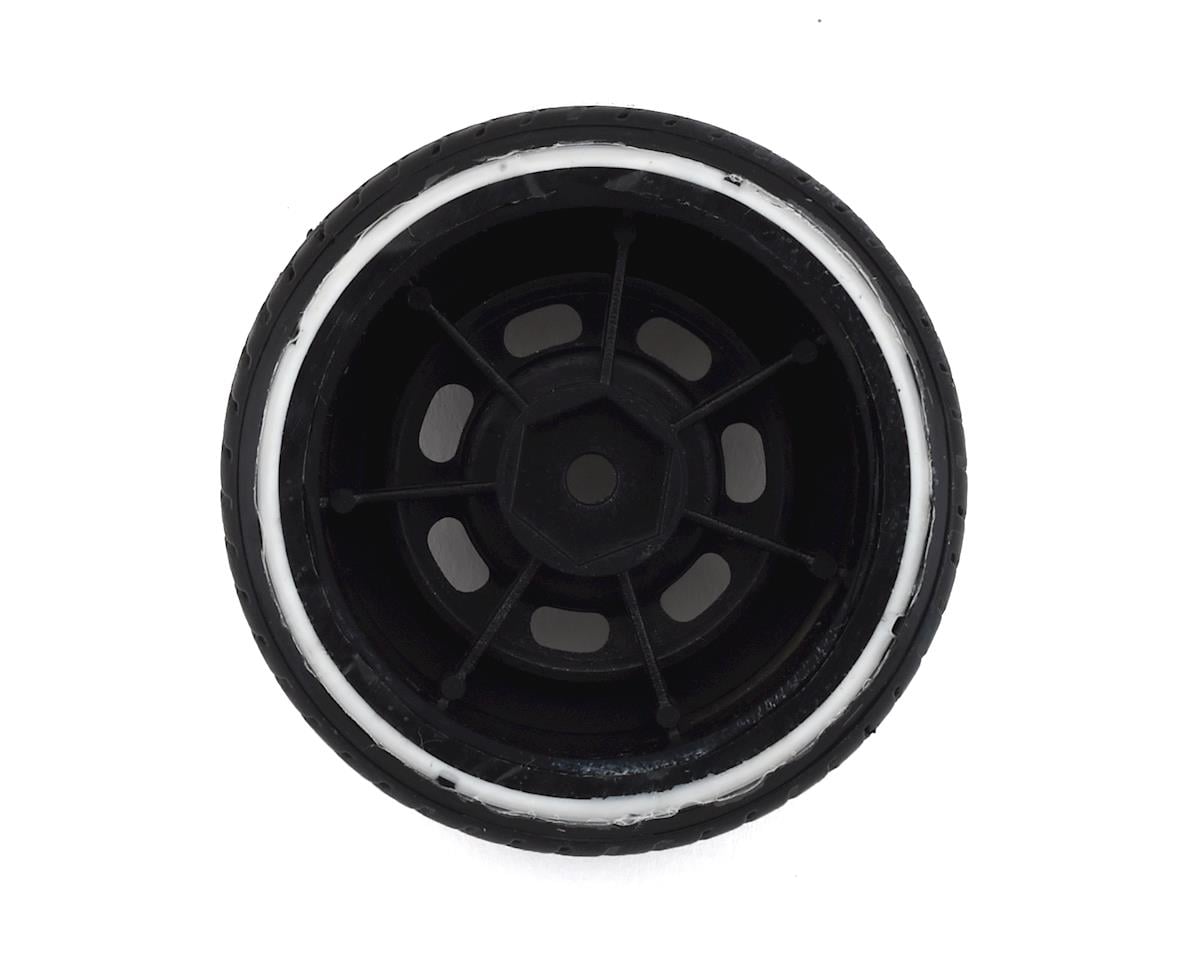 Firebrand RC Promag 15-D2T Pre-Mounted Drift Tires (4) (Silver)