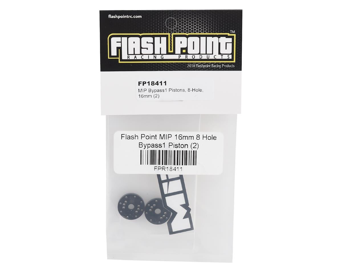 Flash Point MIP 16mm 8 Hole Bypass1 Shock Pistons (2)