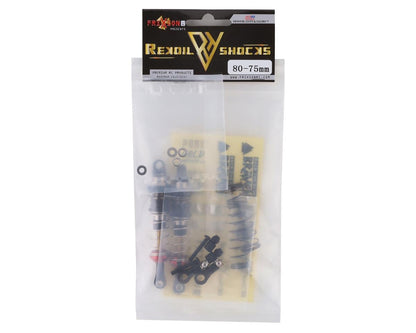 FriXion RC REKOIL Scale Crawler Shocks w/Xtender Rod Ends (2) (75-80mm)