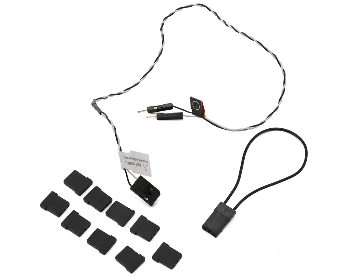 Flysky FBr8 Waterproof 8-Channel Receiver (Short Antenna)