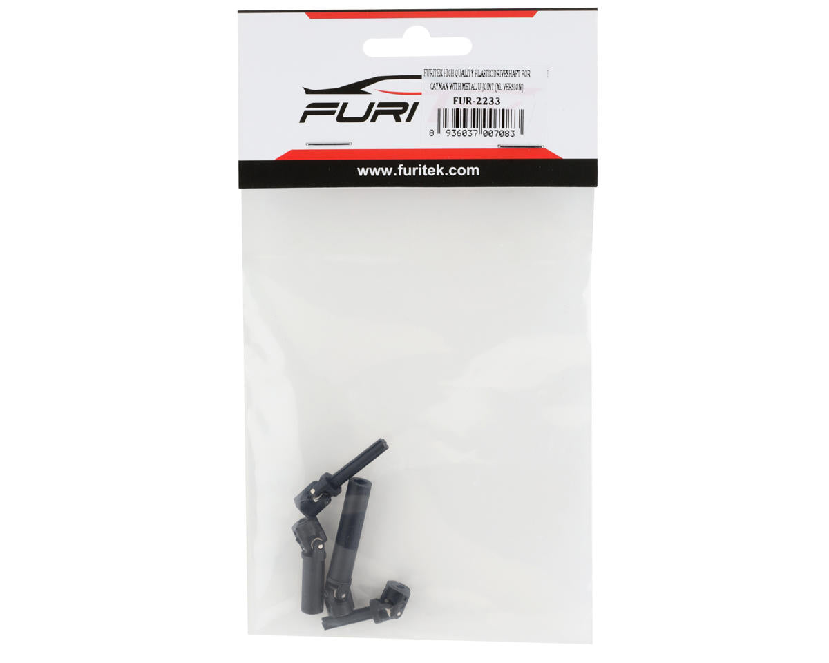 Furitek Cayman Plastic Driveshaft w/Metal U-Joint (2) (XL Version)
