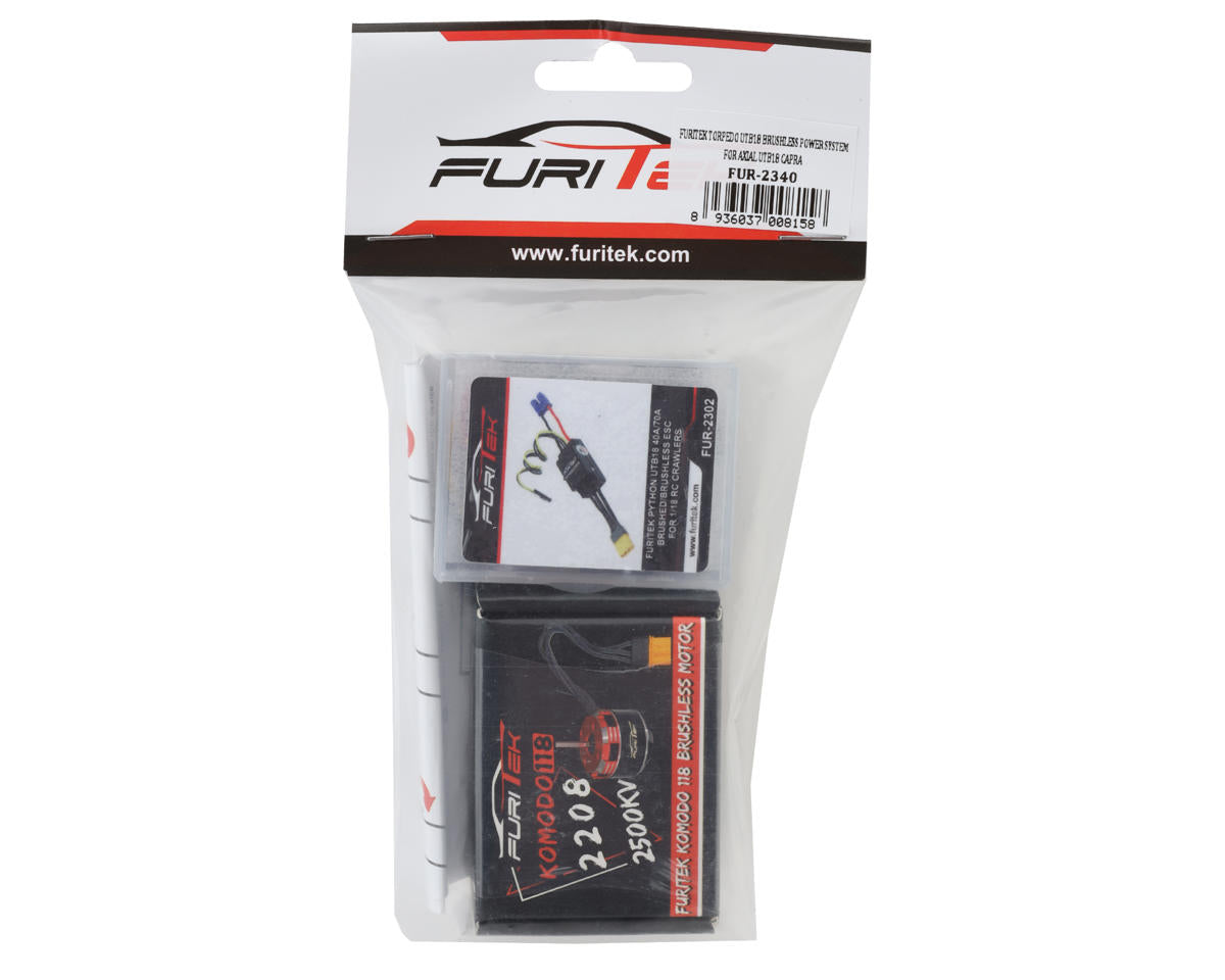 Furitek Axial UTB18 Torpedo Brushless Combo System