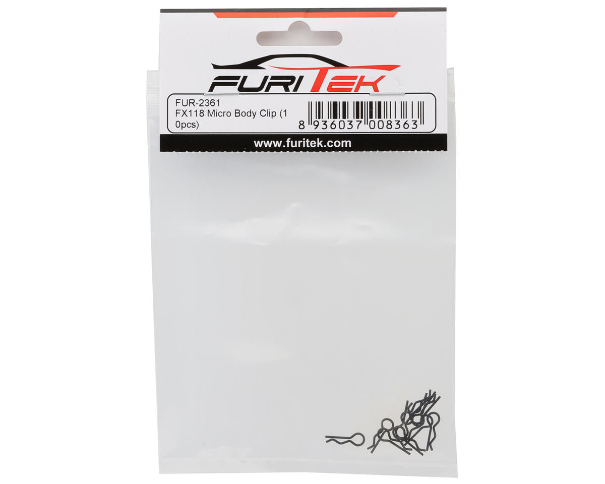 Furitek FX118 Micro Body Clips (10)