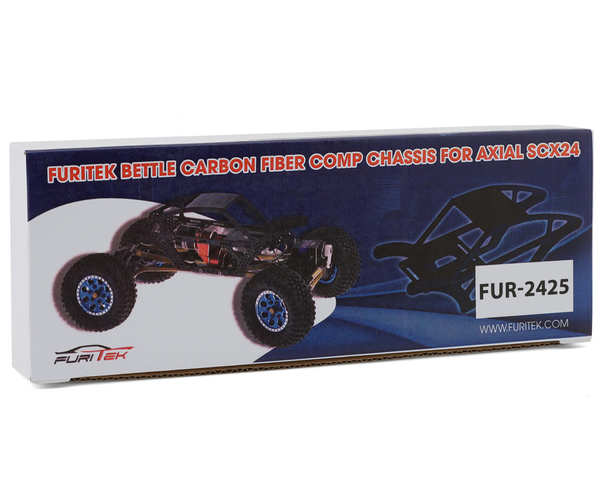 Furitek Axial SCX24 Beetle Competition Carbon Fiber Chassis Kit