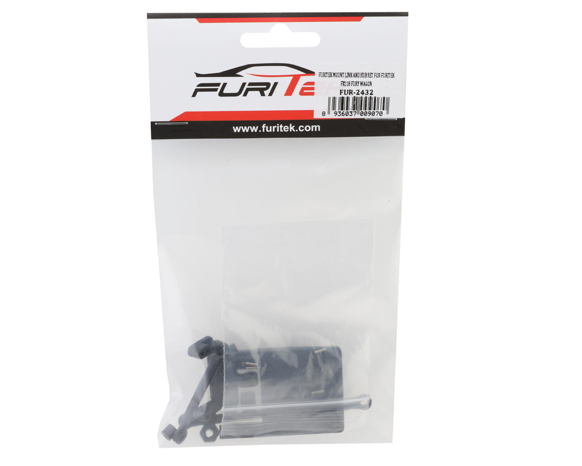 Furitek FX118 Electronics Mount, Servo Mount, Steering Links & Wheel Hubs