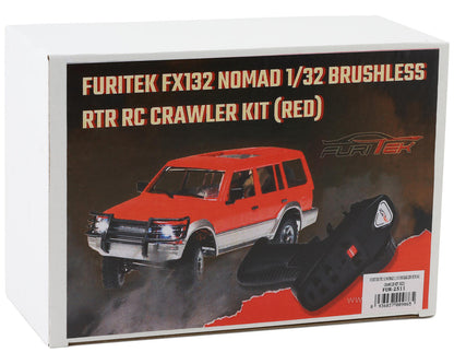 Furitek FX132 Nomad 1/32 Brushless 4WD RTR Micro Trial Truck (Red)