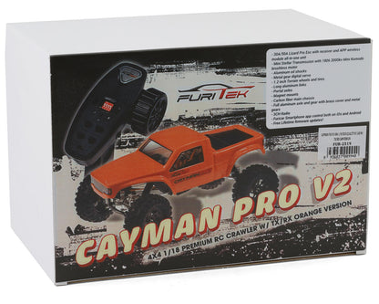Furitek Cayman Pro V2 4x4 1/18 RTR Comp Micro Rock Crawler w/Brushless Furitek