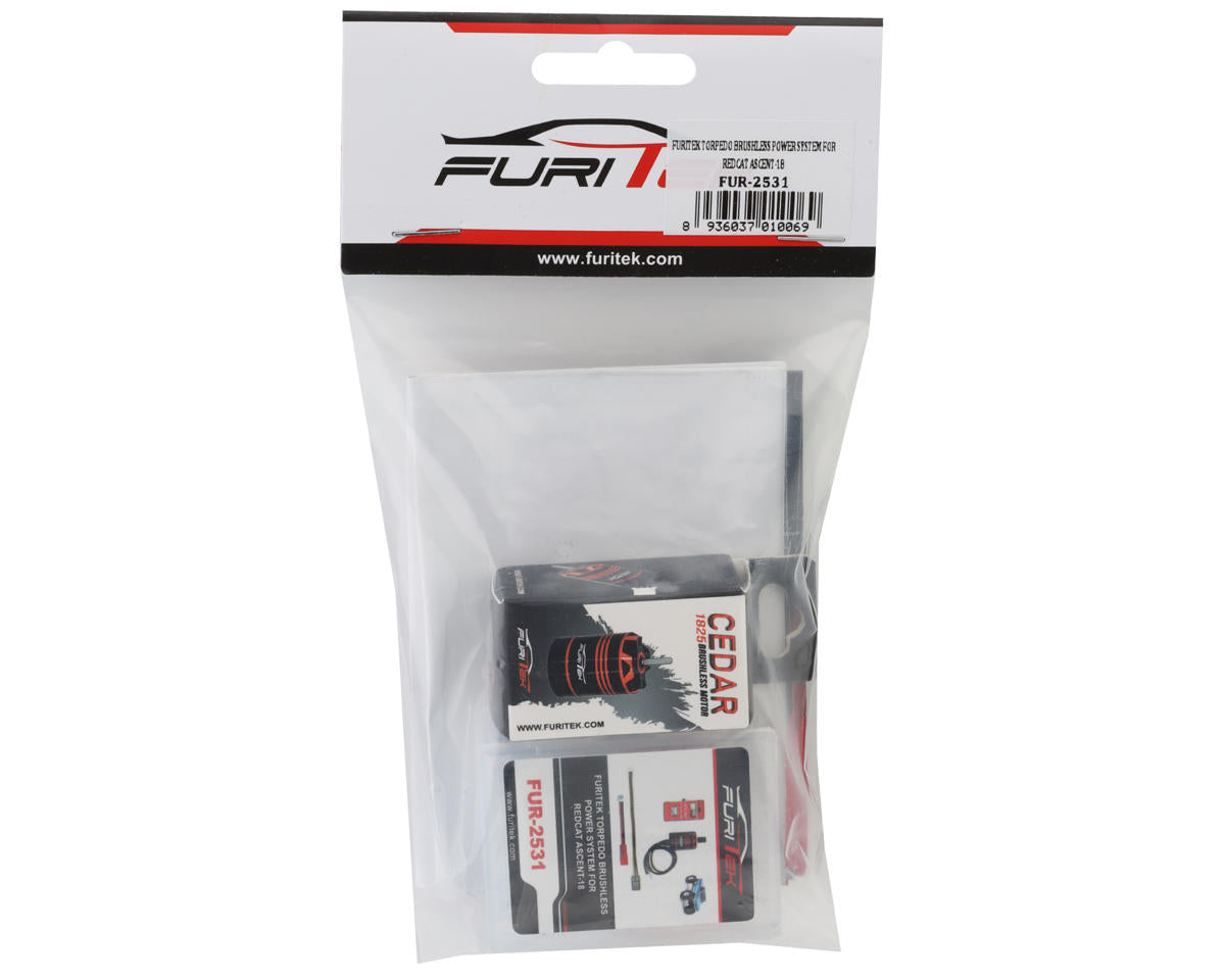 Furitek Redcat Ascent-18 Torpedo Brushless Combo w/Python Pro 40A ESC