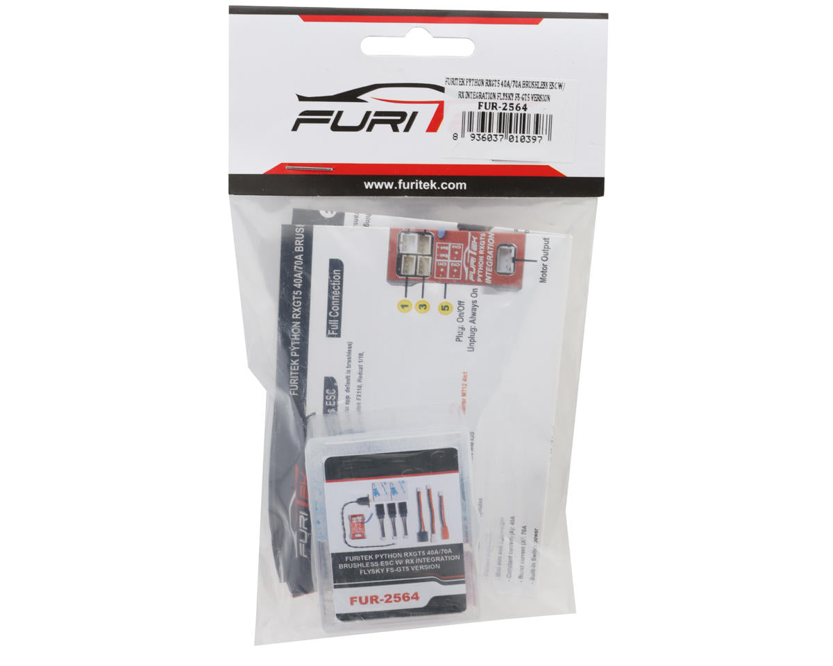 Furitek Torpedo RXGT5 40A Brushless ESC